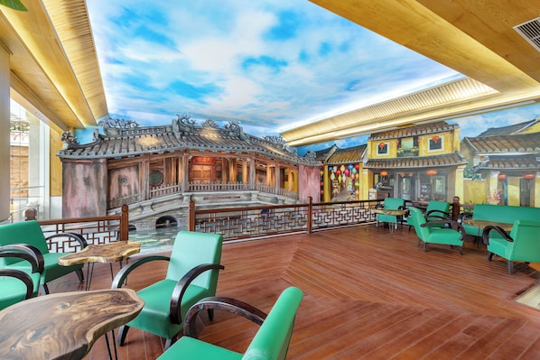 Sala de estar en el lobby