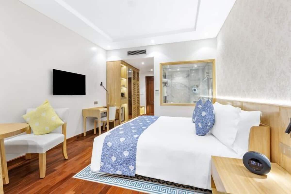 1 habitación, ropa de cama hipoalergénica y minibar