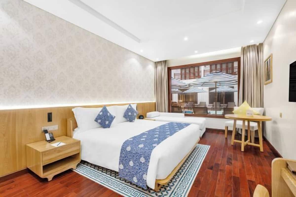 Allergiatestatut vuodevaatteet, minibaari, tallelokero huoneessa