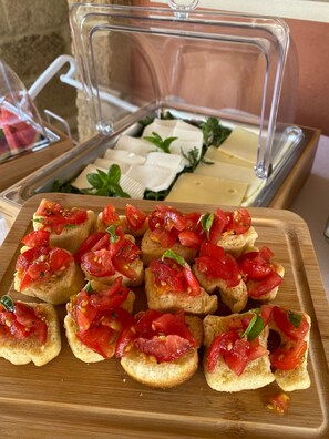 Frokostbuffé er inkludert hver dag