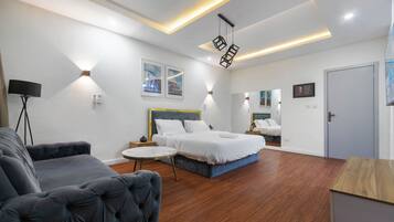 4 chambres, fer et planche Ă repasser, Wi-Fi gratuit, draps fournis