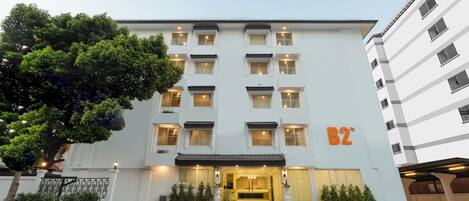 Façade de lâhĂ©bergement