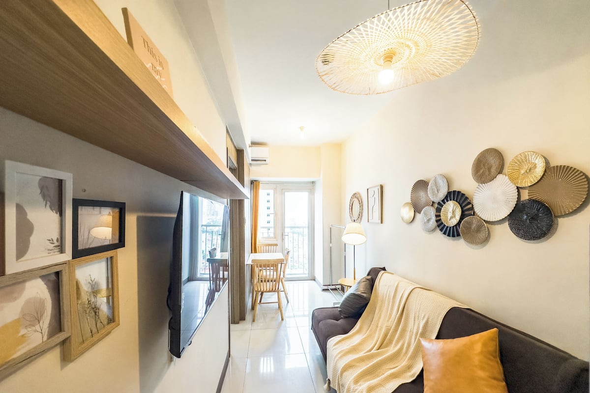 Appart'hÎtel Panoramique, 1 chambre, cuisine | Coin séjour
