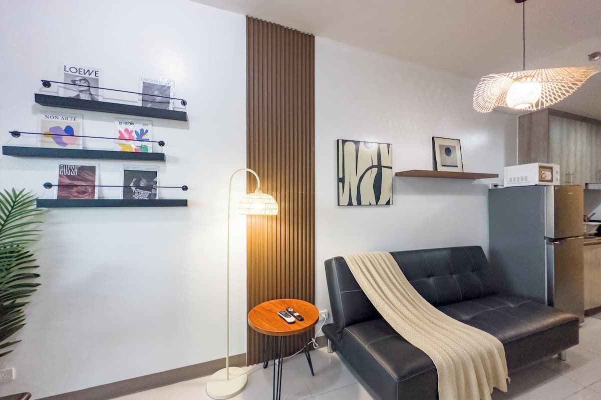 Appart'hÎtel Panoramique, 1 chambre, vue baie | Coin séjour