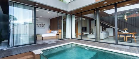 Pemandangan dari properti