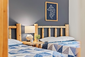 6 chambres, accès au Wi-Fi (inclus), literie fournie