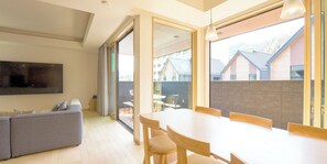 Basic Villa, 2 Bedrooms, Non Smoking (F-type,  No pets allowed, Bedrock Bath, Hot spring,8PAX) | Living area - Rakuten STAY VILLA Kinugawa Riverside (Nikko)