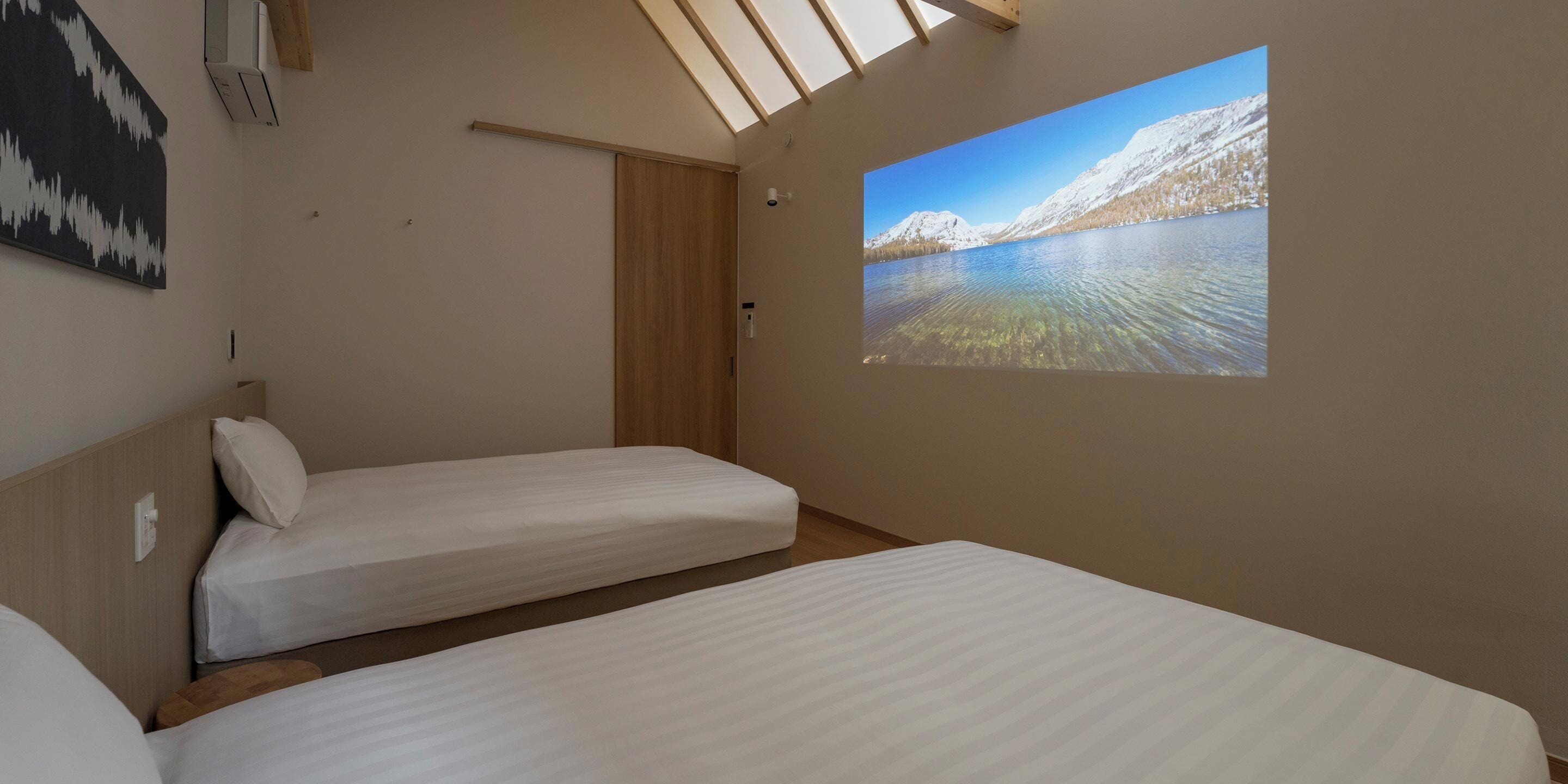 Articles gratuits dans le mini-bar, décoration personnalisée