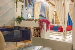 1 soverom, safe på rommet, reiseseng for barn og wi-fi (inkludert)