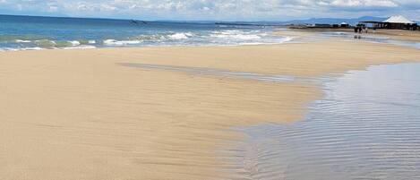 Ubicación a pie de playa y tumbonas