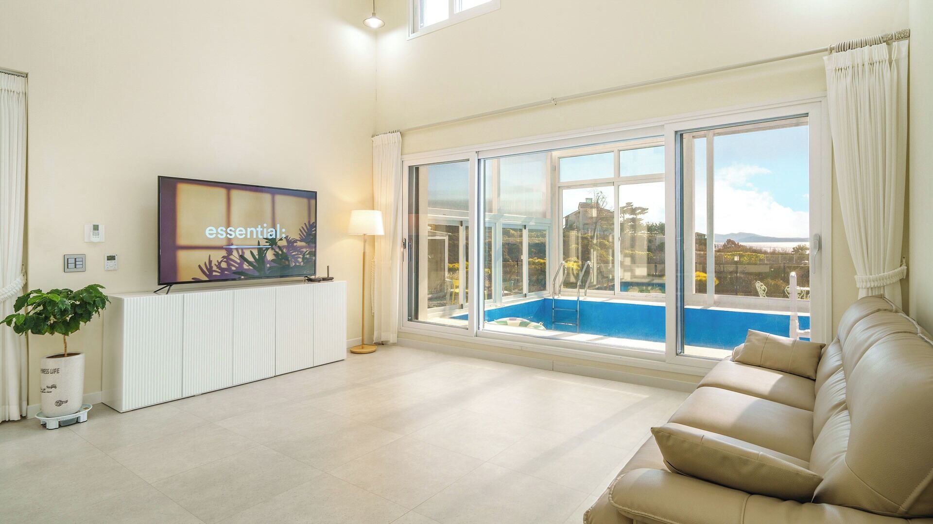 Basic-Zimmer, 3 Schlafzimmer (Narangstay (Oceanview,Poolvilla)) | Aussenbereich