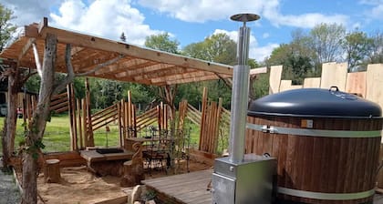"sacquet" house ans his nordic bath