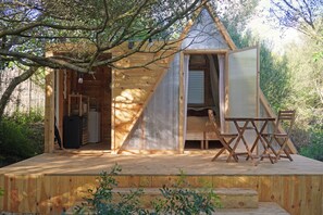 Design Cabin, Garden View | Terrace/patio - Tranquilo Glamping (Chiclana de la Frontera)