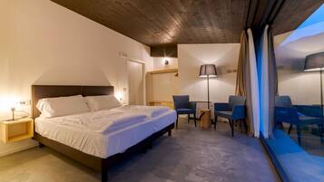 Camera Matrimoniale Deluxe con Vista Montagna | 1 quarto, Wi-Fi de cortesia, roupa de cama