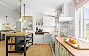 Fridge, dishwasher, coffee/tea maker - Lovely home in Brovst with sauna (Brovst)