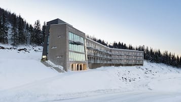 Fachada de la propiedad