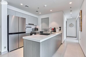 Apartment, 2 Bedrooms, Kitchen | Private kitchen - bnbme | Forte | 2 BDR (Dubai)