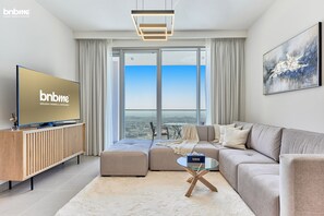 Living area - bnbme | Forte | 2 BDR (Dubai)