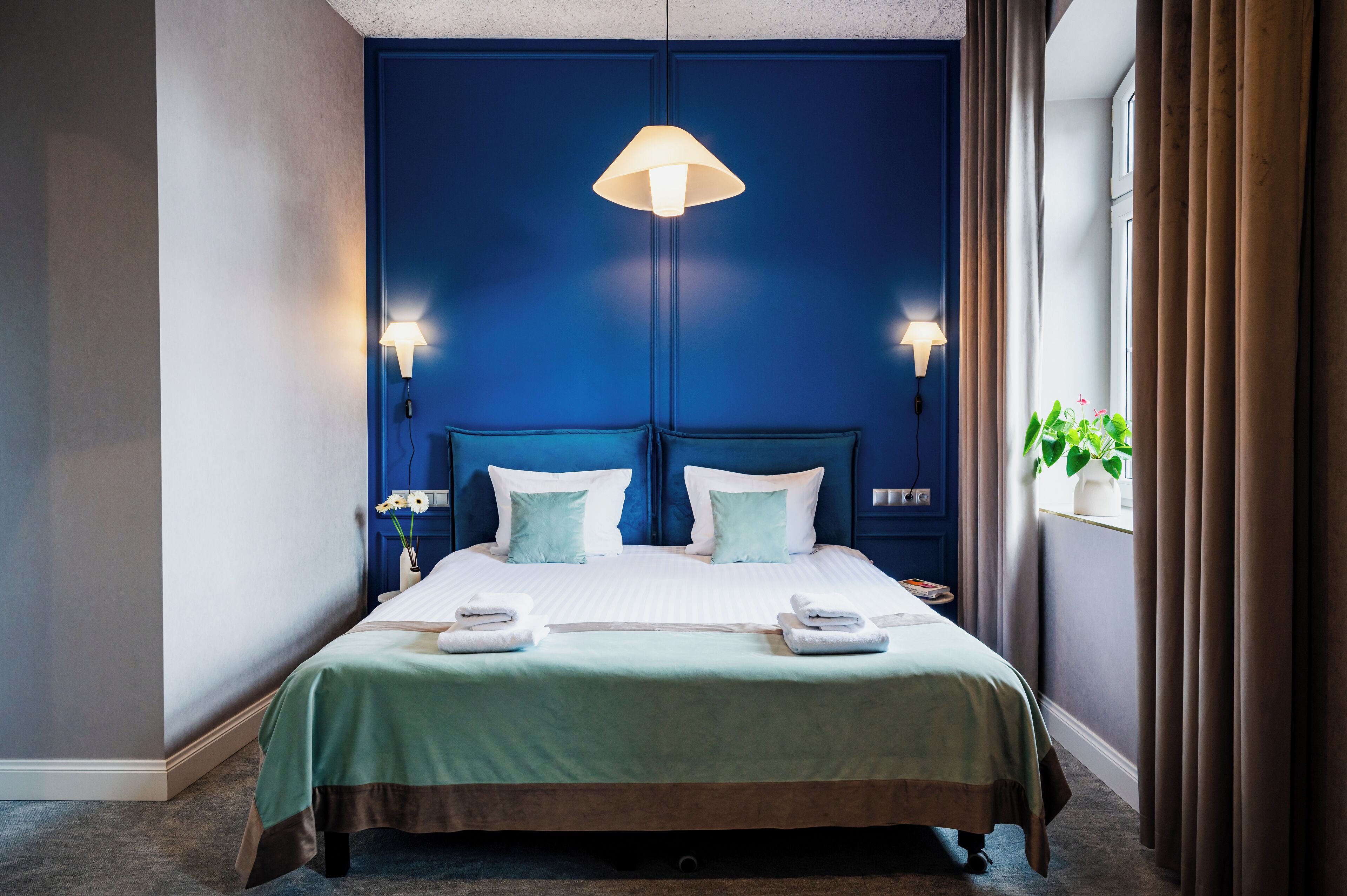 Premium Double Room | Desk, laptop workspace, blackout drapes, soundproofing