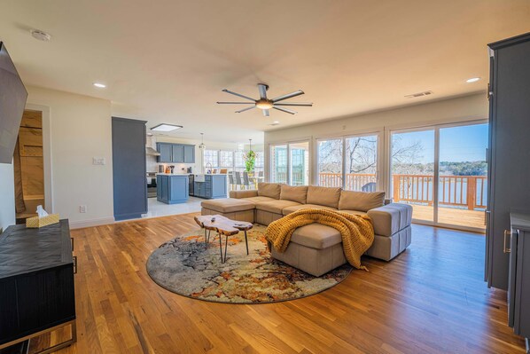 Televisie en een kantoor