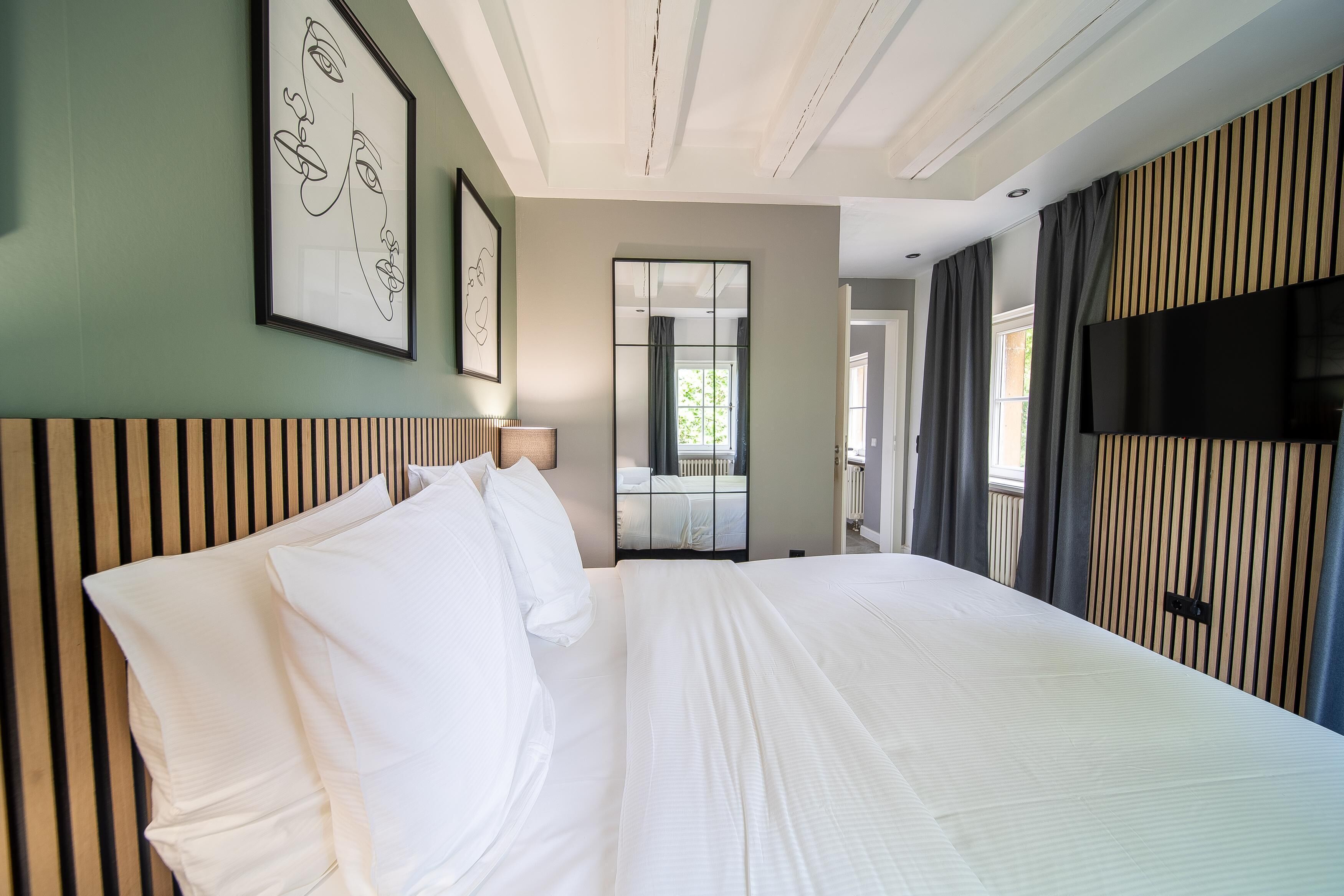 Standard Room, Garden View | Premium bedding, blackout drapes, soundproofing, cribs/infant beds