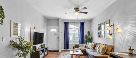 Televisie en een kantoor