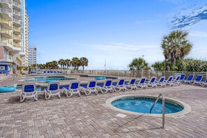 Indoor pool - Baywatch Resort Unit 1716 - Oceanfront (Myrtle Beach)