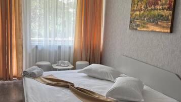 Basic Double or Twin Room | Free WiFi, bed sheets