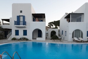 Pool - Glamorous 2BR Villa in Ornos with Amazing Sea View (Mykonos)