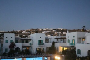Exterior - Glamorous 2BR Villa in Ornos with Amazing Sea View (Mykonos)