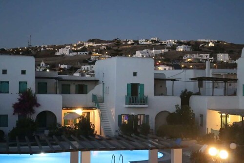Glamorous 2BR Villa in Ornos with Amazing Sea View