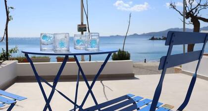 Charaki Escape Chic Studio with Seafront Patio