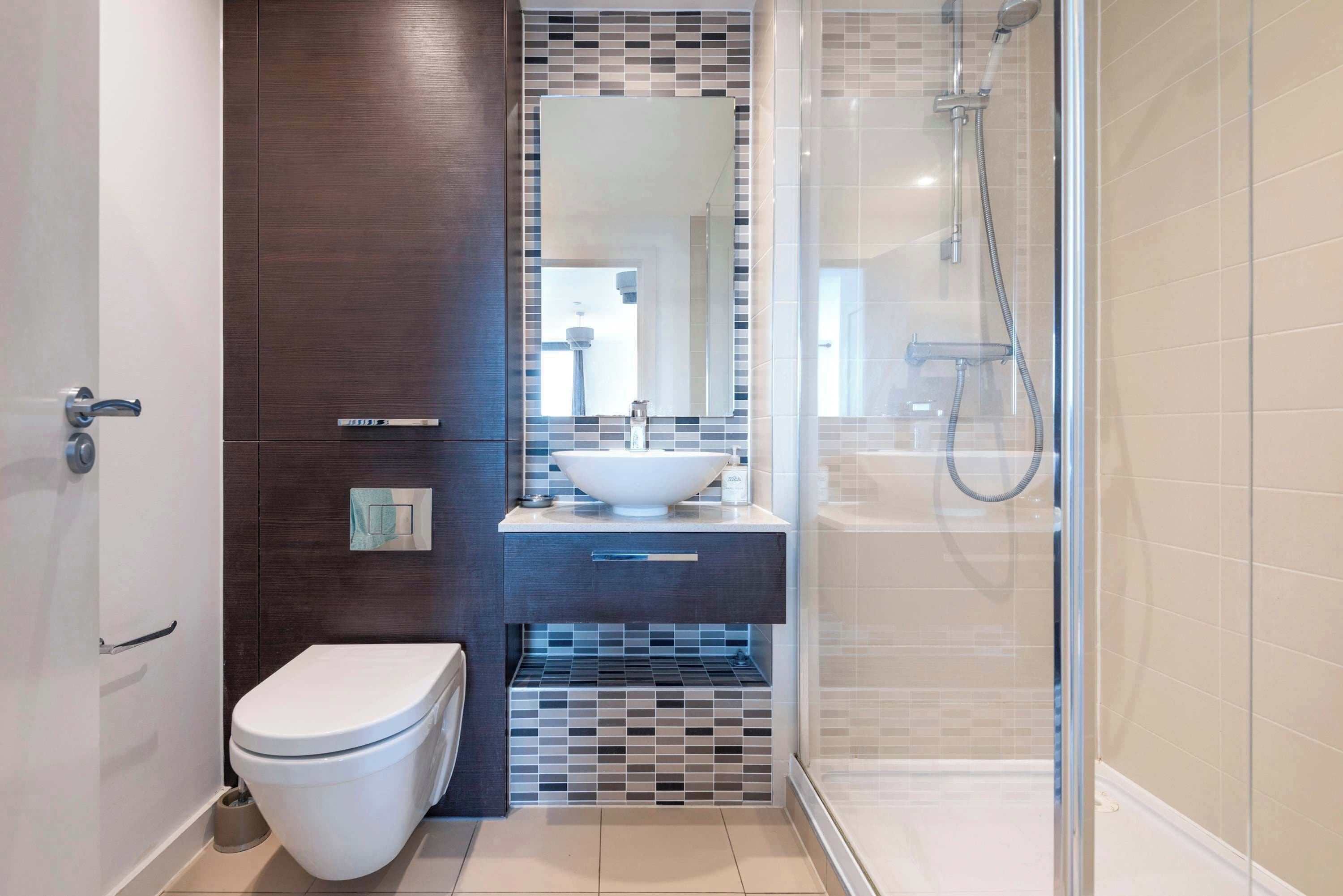 Shower, hair dryer