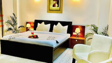 Superior-Apartment | 2 Schlafzimmer, Bettwäsche aus ägyptischer Baumwolle