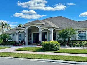 Exterior - This beautiful home with short drive to the beach.  (Naples)