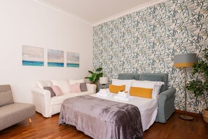 1 bedroom, iron/ironing board, travel crib, free WiFi