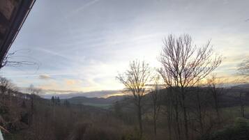 Blick von der Unterkunft