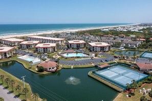 Appart'hôtel, 2 chambres | Vue aérienne