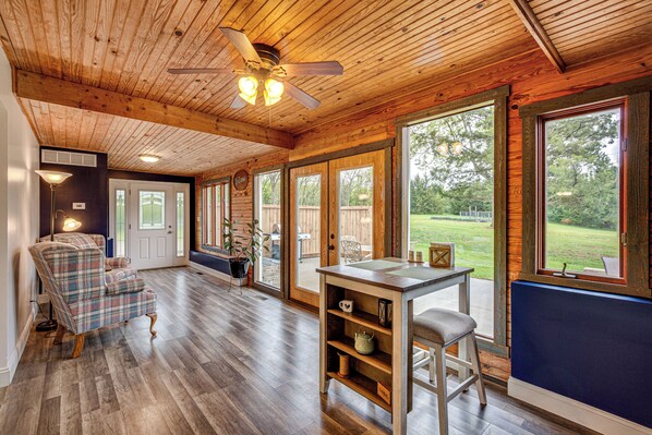 Interior - Peaceful Perry Home w/ Patio - Pets Welcome! (Perry)