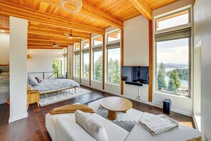 House (2 Bedrooms) | Interior - Mid-century Escape: Lake Views, Steps to Cave Bay! (Worley)