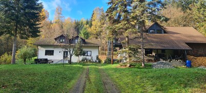 Schlafen und Wohnen Mitten im Wald