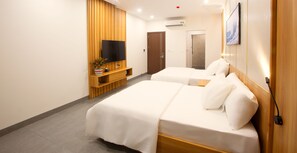 Luxury Suite, City View | Individually decorated, individually furnished, desk, free WiFi