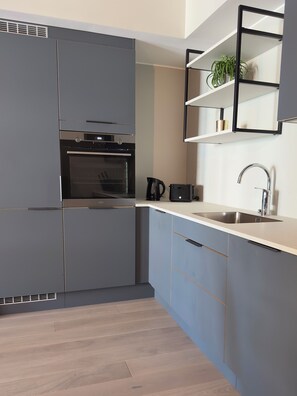 Oven, stovetop, dishwasher - Moderne 3 Roms Leilighet i Oslobukta! (Oslo)