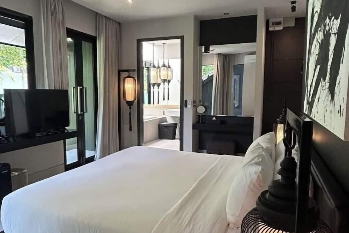 1 habitación, insonorización, wifi gratis y ropa de cama