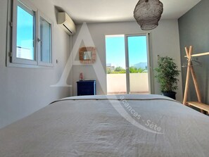 3 chambres, fer et planche Ă repasser, Wi-Fi gratuit, draps fournis
