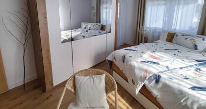 Family-friendly apartment to feel good with flair and a large balcony