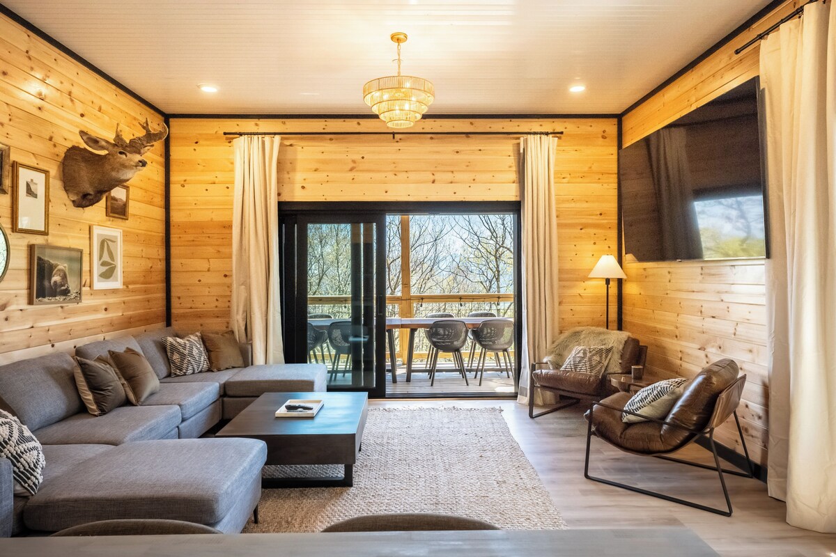 Photo 66 of Skyscraper Chalet | Rooftop Pool | Ober Mountain Views