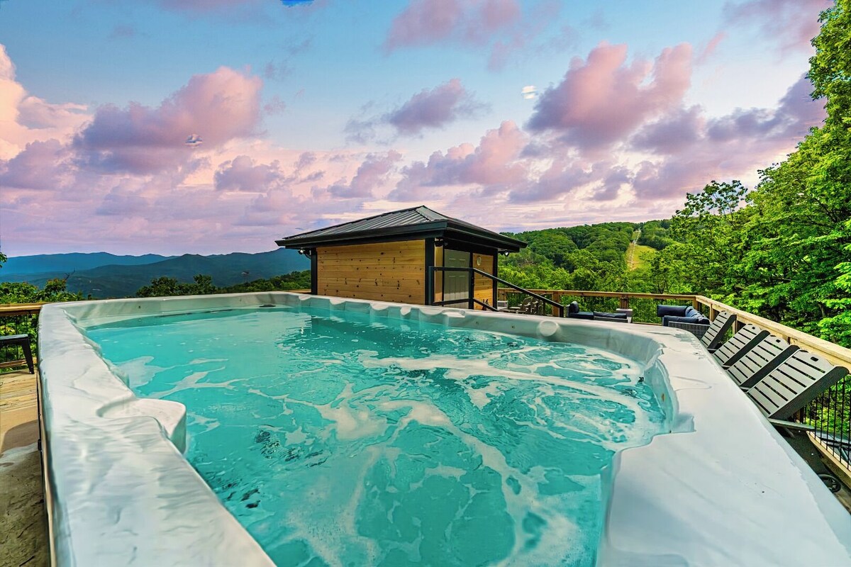 Photo 64 of Skyscraper Chalet | Rooftop Pool | Ober Mountain Views