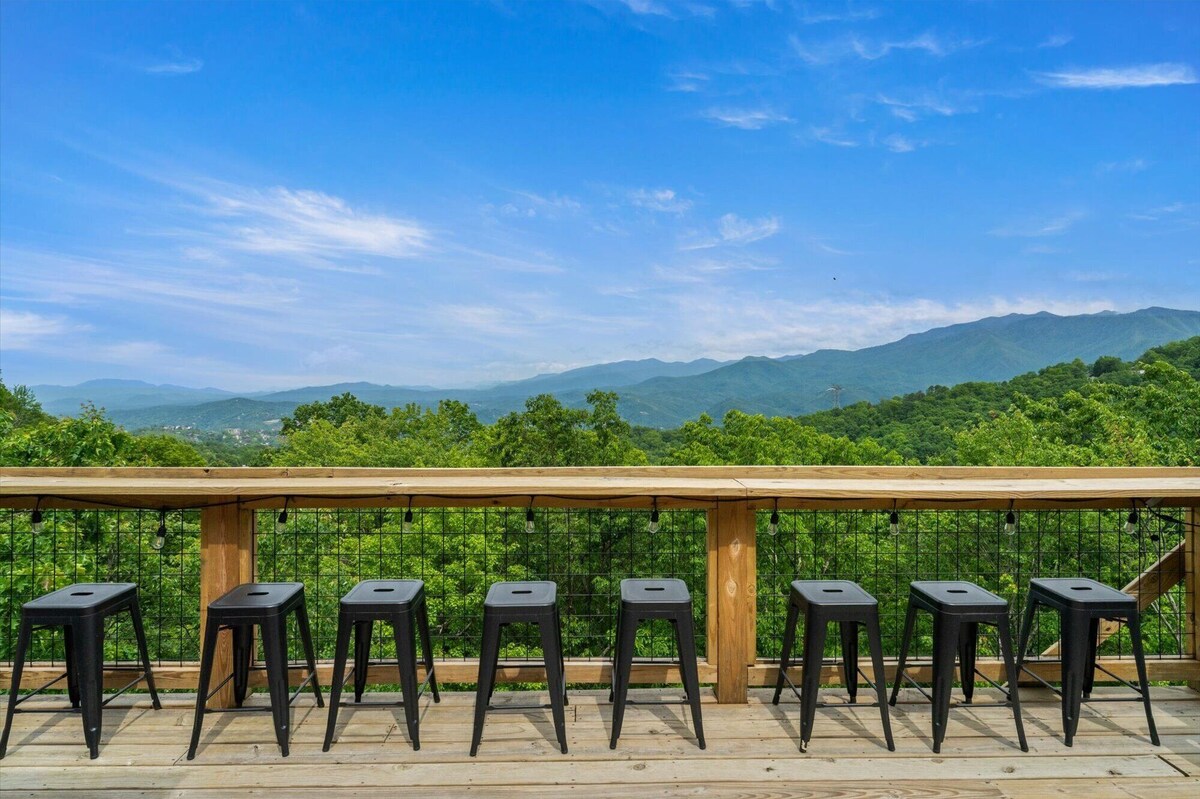 Photo 77 of Skyscraper Chalet | Rooftop Pool | Ober Mountain Views