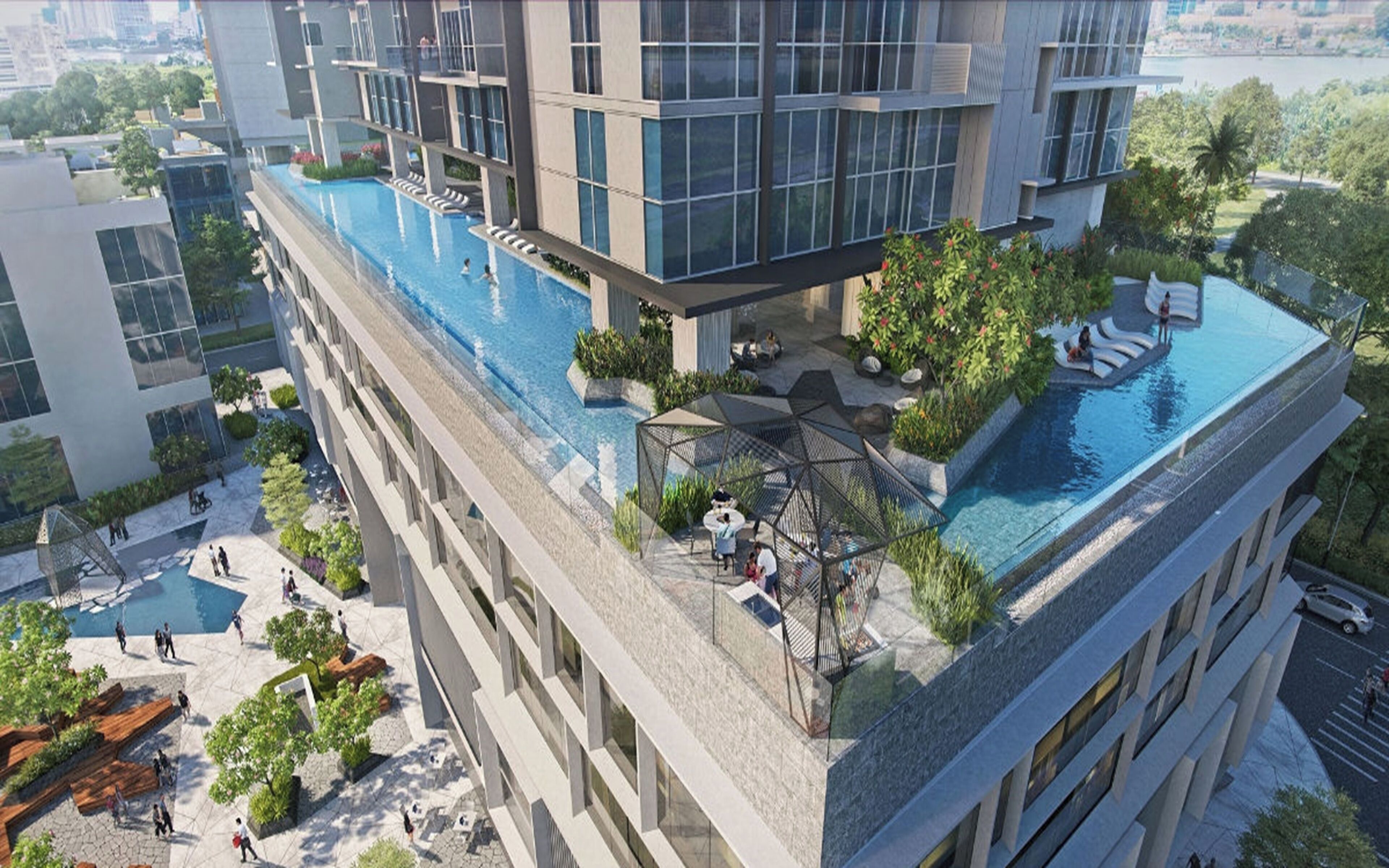 Kolam renang outdoor